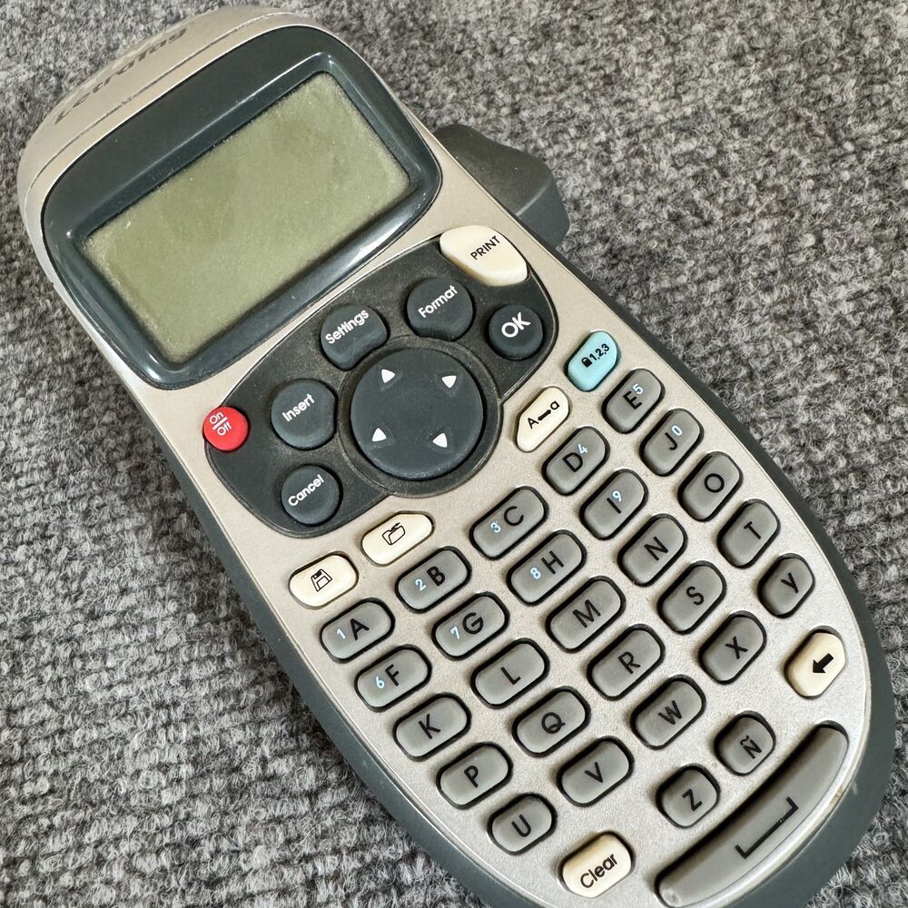 DYMO LetraTag Label Maker Handheld Electronic Label Printer LT-100H Tested Works